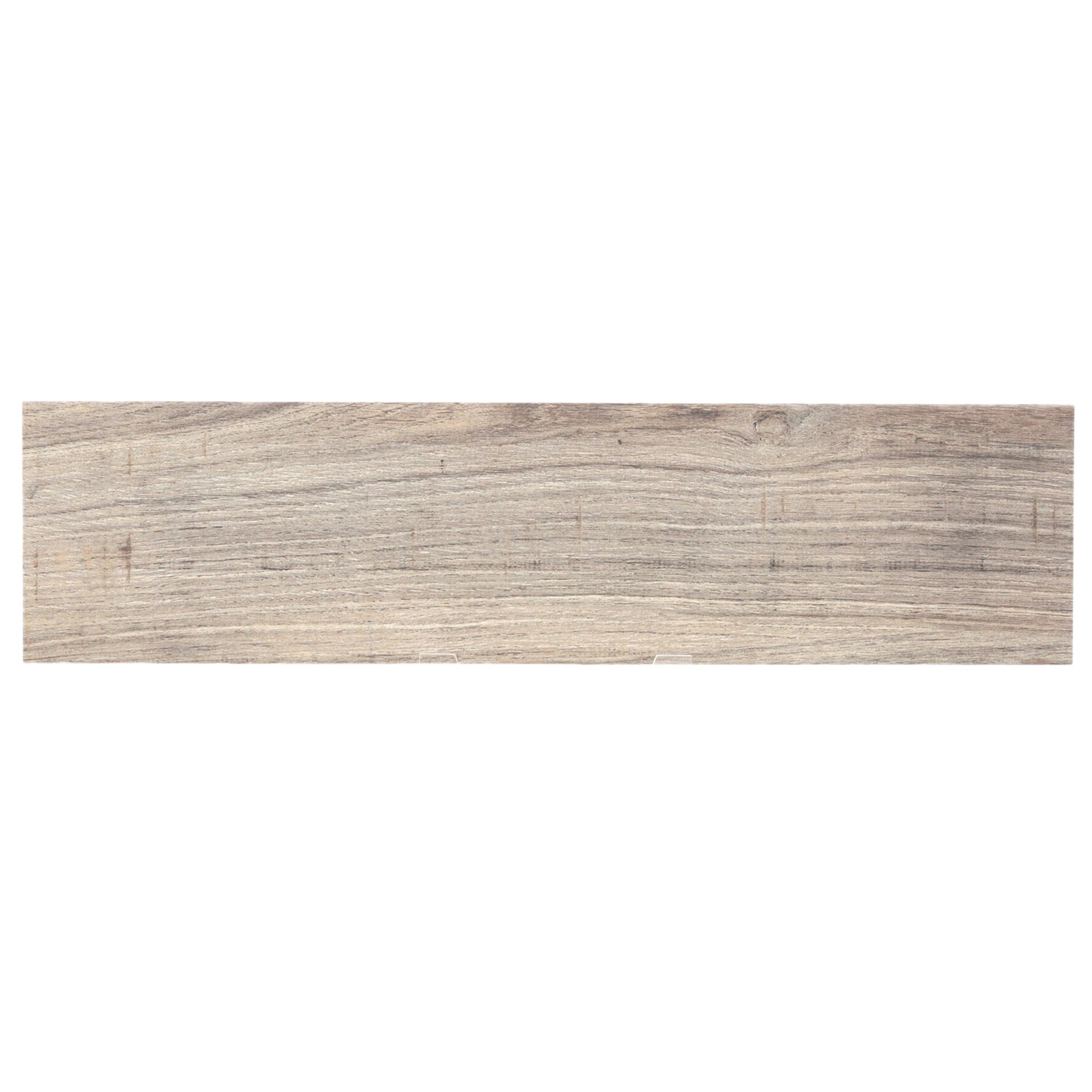 slide 3 of 6, allen + roth Madeira Buff 6-in x 24-in Glazed Ceramic Wood Look Plank Floor and Wall Tile ( 0.96-sq ft Piece ), 1 ct
