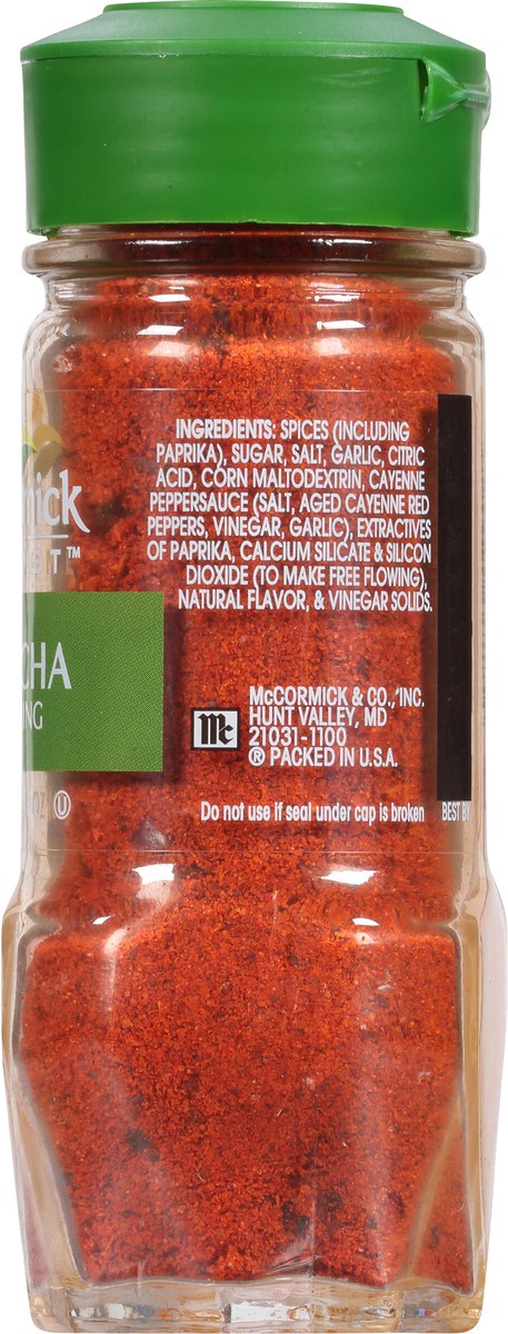 slide 6 of 7, McCormick Gourmet Sriracha Seasoning, 2.37 oz, 2.37 oz