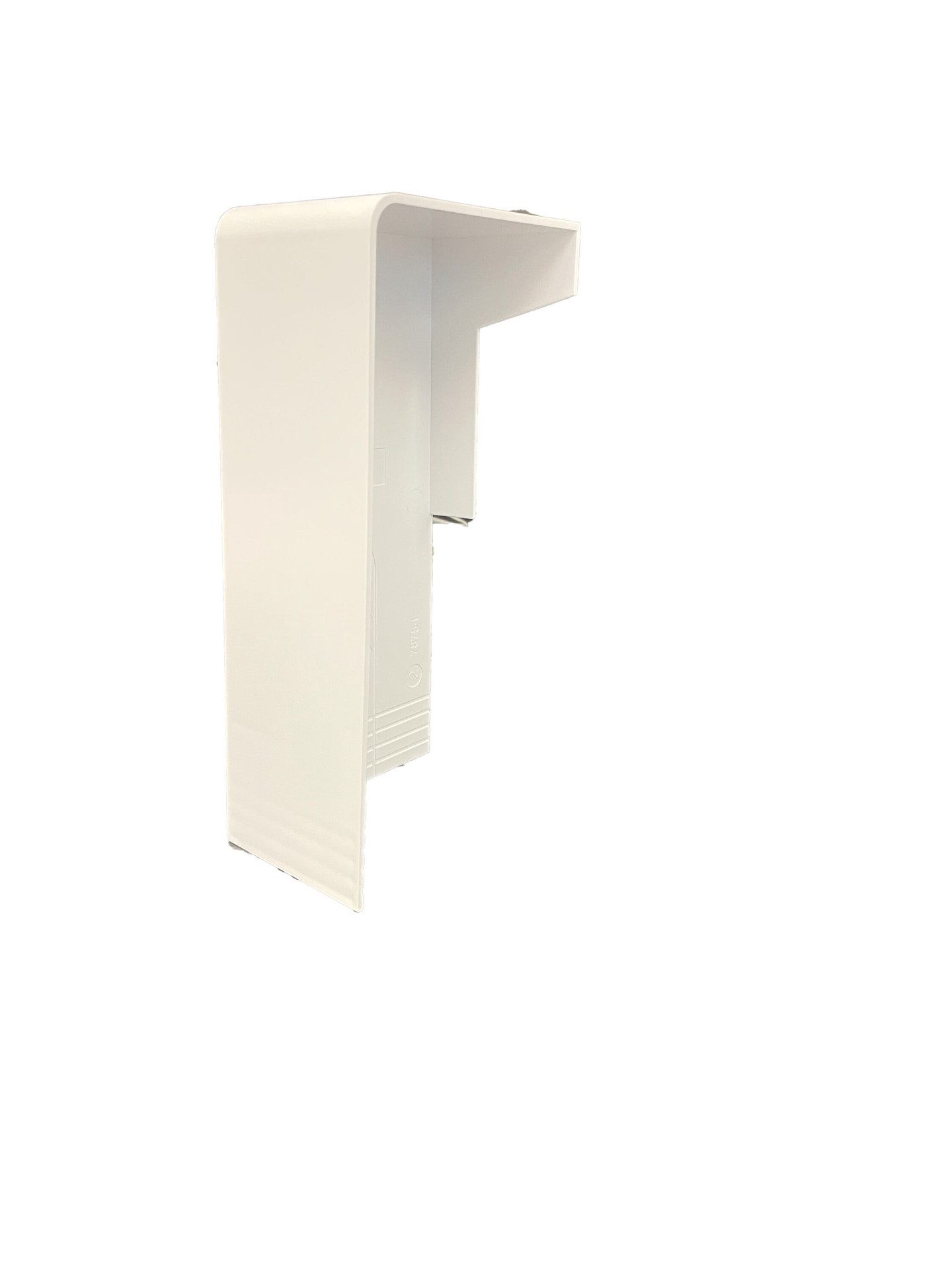 slide 4 of 6, EzHeat 10-in Electric Slip-on Baseboard Heater Left end cap, 1 ct