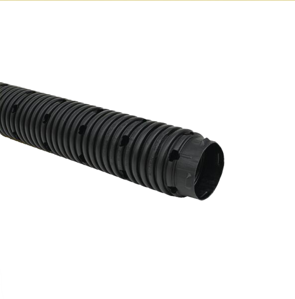 slide 3 of 6, ADS 4-in x 100-ft Corrugated Leach Bed Pipe, 1 ct
