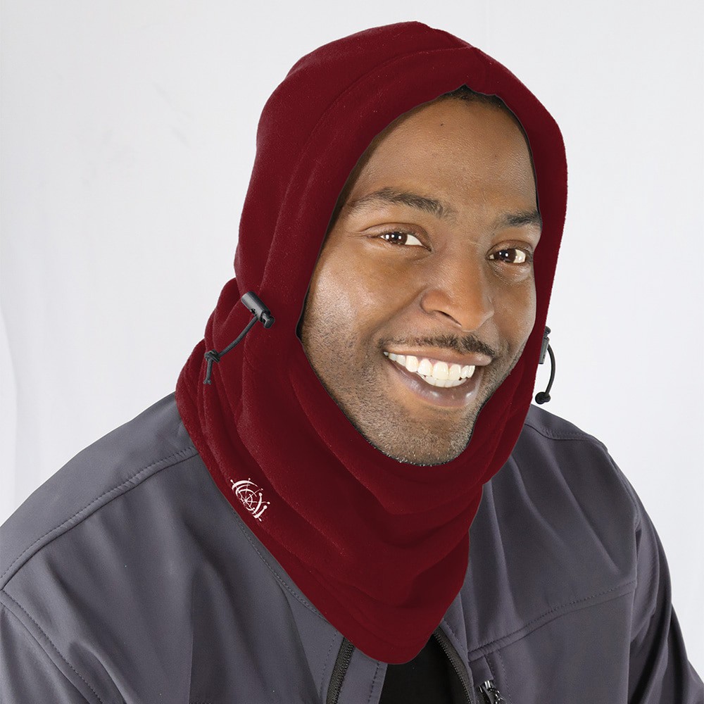 slide 2 of 4, AQUARIUS Adult unisex Red Acrylic Balaclava, 1 ct