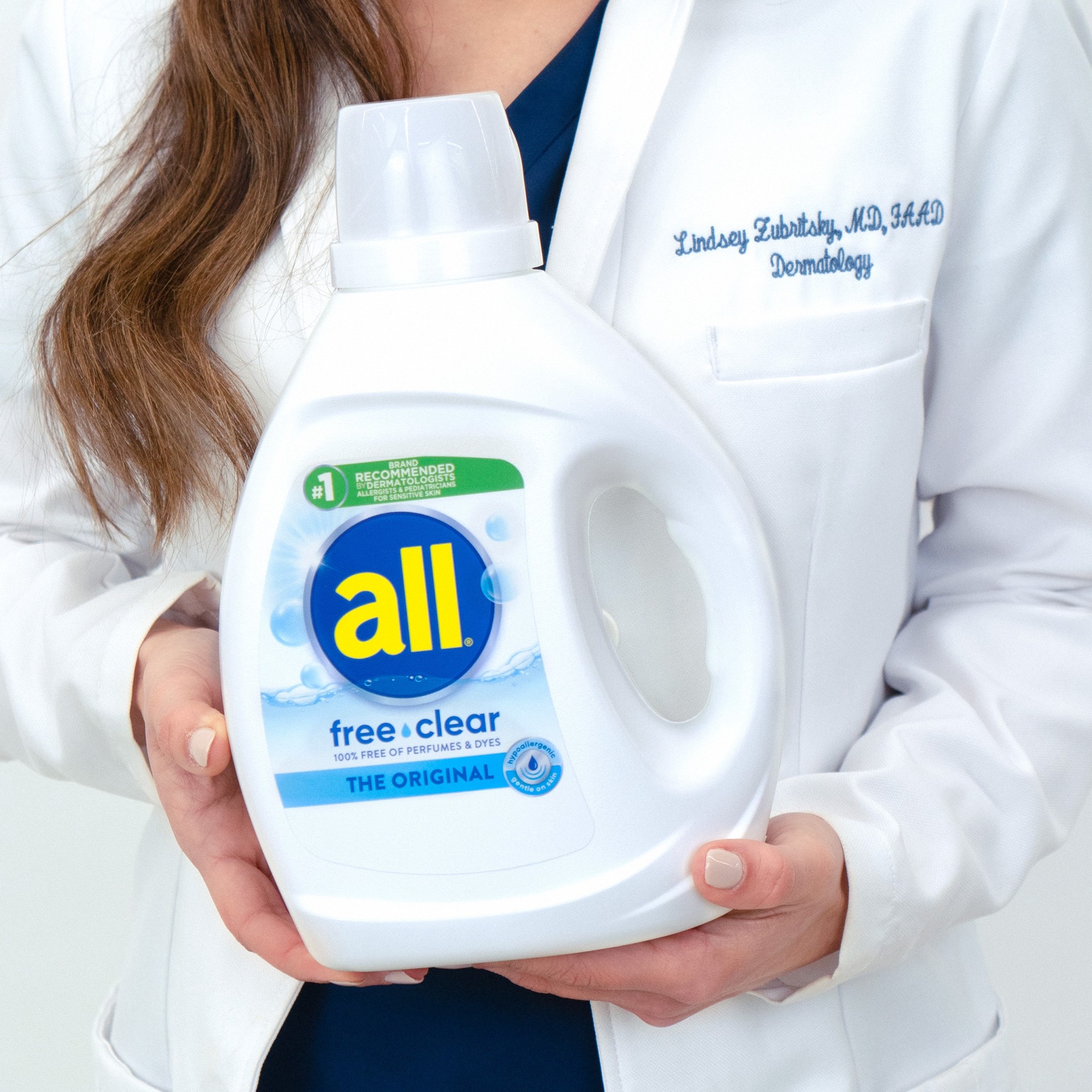 slide 6 of 6, all Unscented HE Laundry Detergent 94 Loads 118 -fl oz, 1 ct