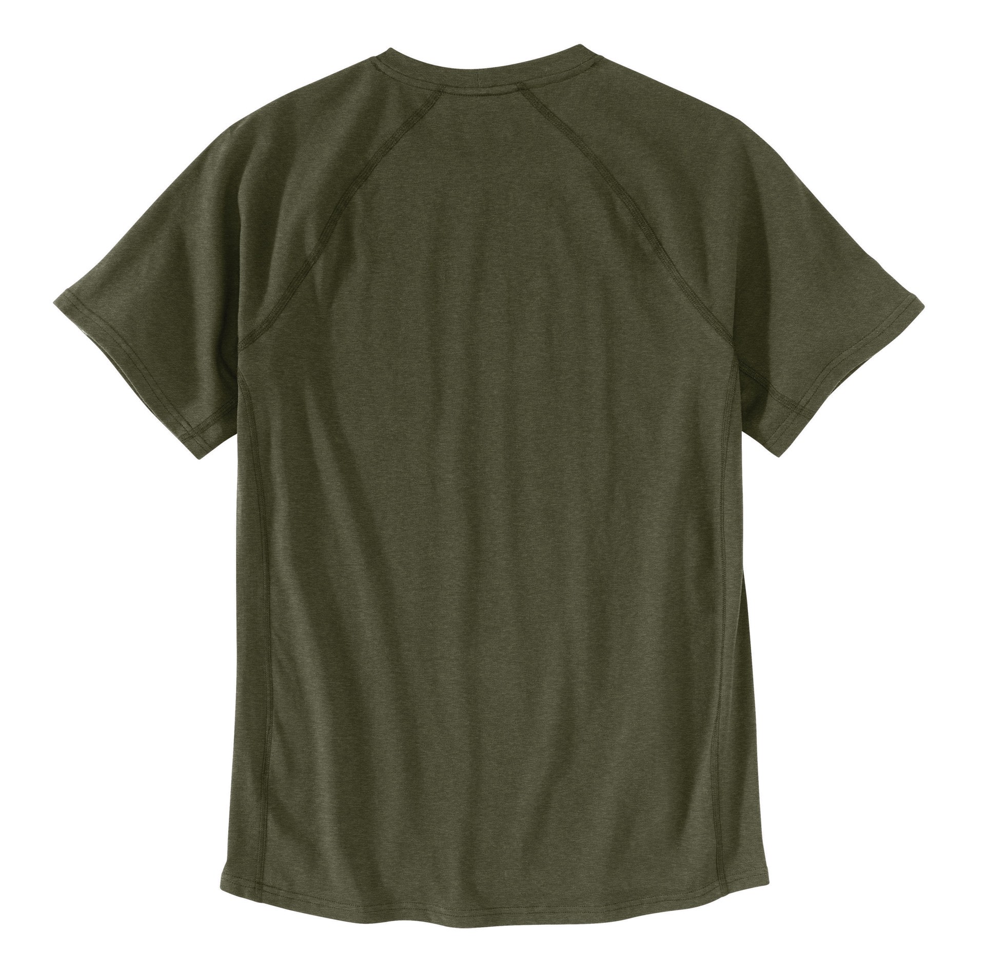 slide 3 of 6, Carhartt Men's Green Medium weight Jersey Short sleeve Solid T-shirt ( Medium ), 1 ct