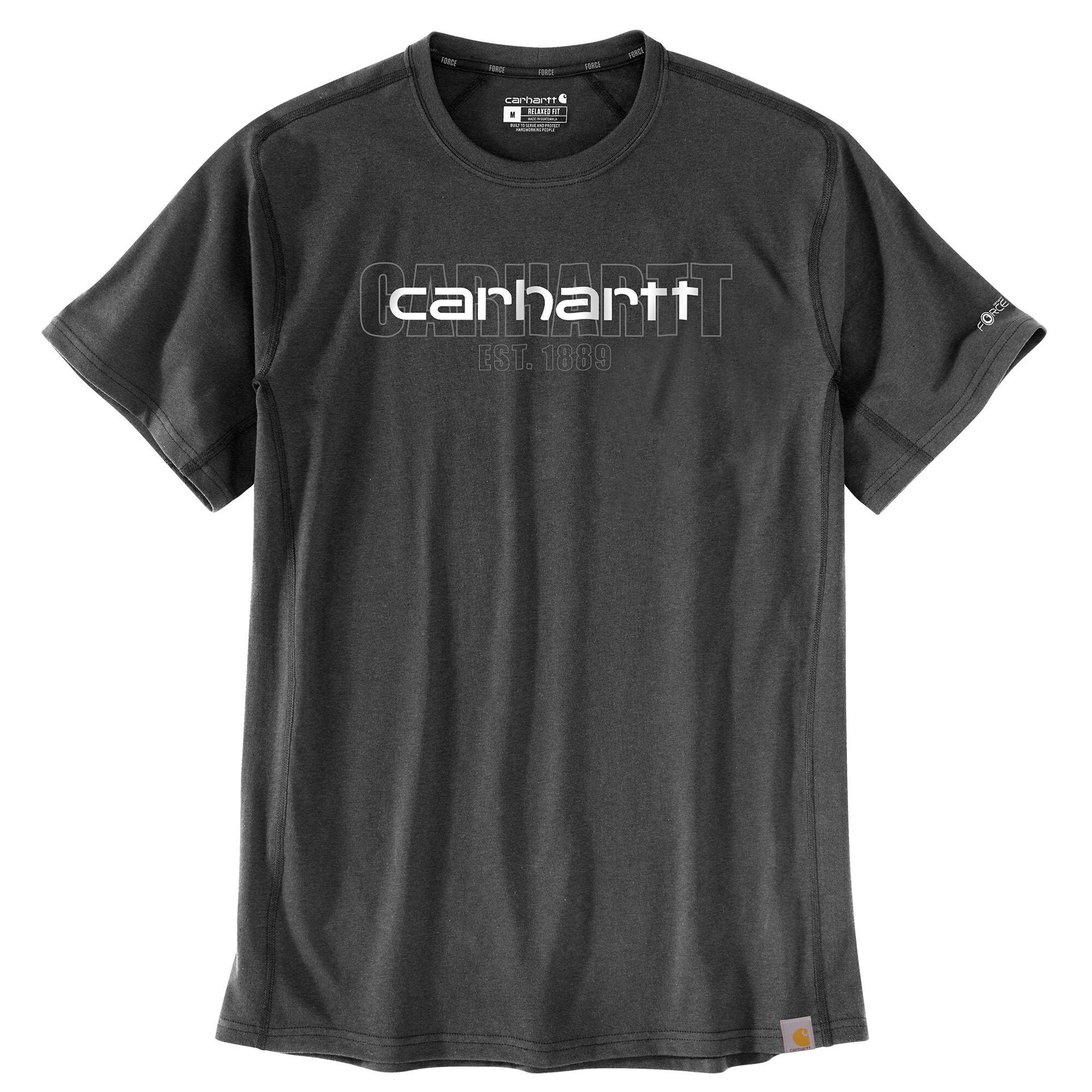 slide 3 of 6, Carhartt Men's Gray Medium weight Jersey Short sleeve Graphic T-shirt ( Large ), 1 ct