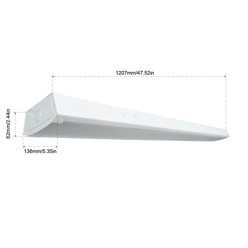 slide 6 of 6, Utilitech 4000 -Lumen Adjustable Lumens Switchable white LED Wraparound Light, 1 ct