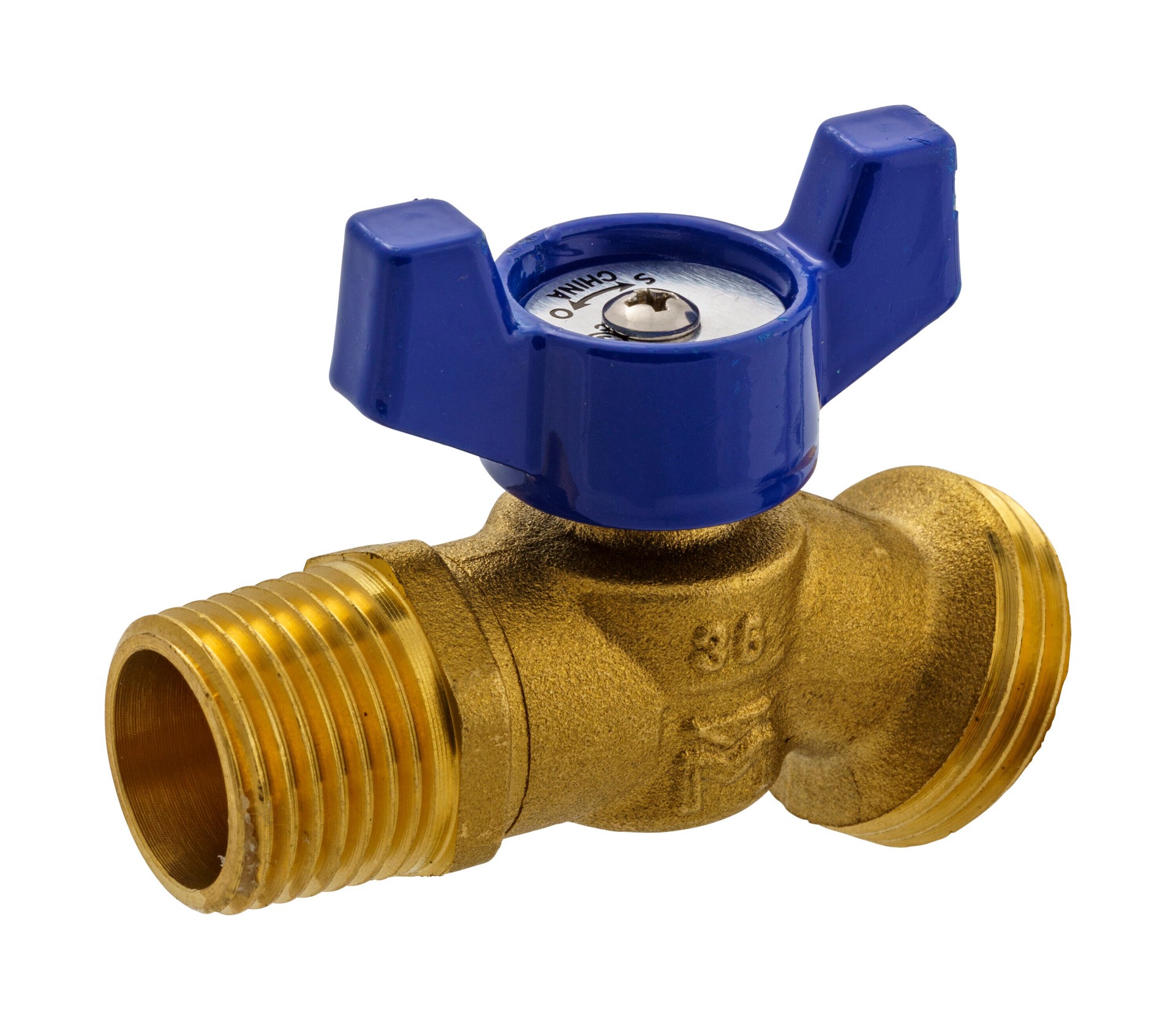 slide 3 of 3, RELIABILT 7690T 1/2-in MIP Brass Quarter turn Hose bibb, 1 ct