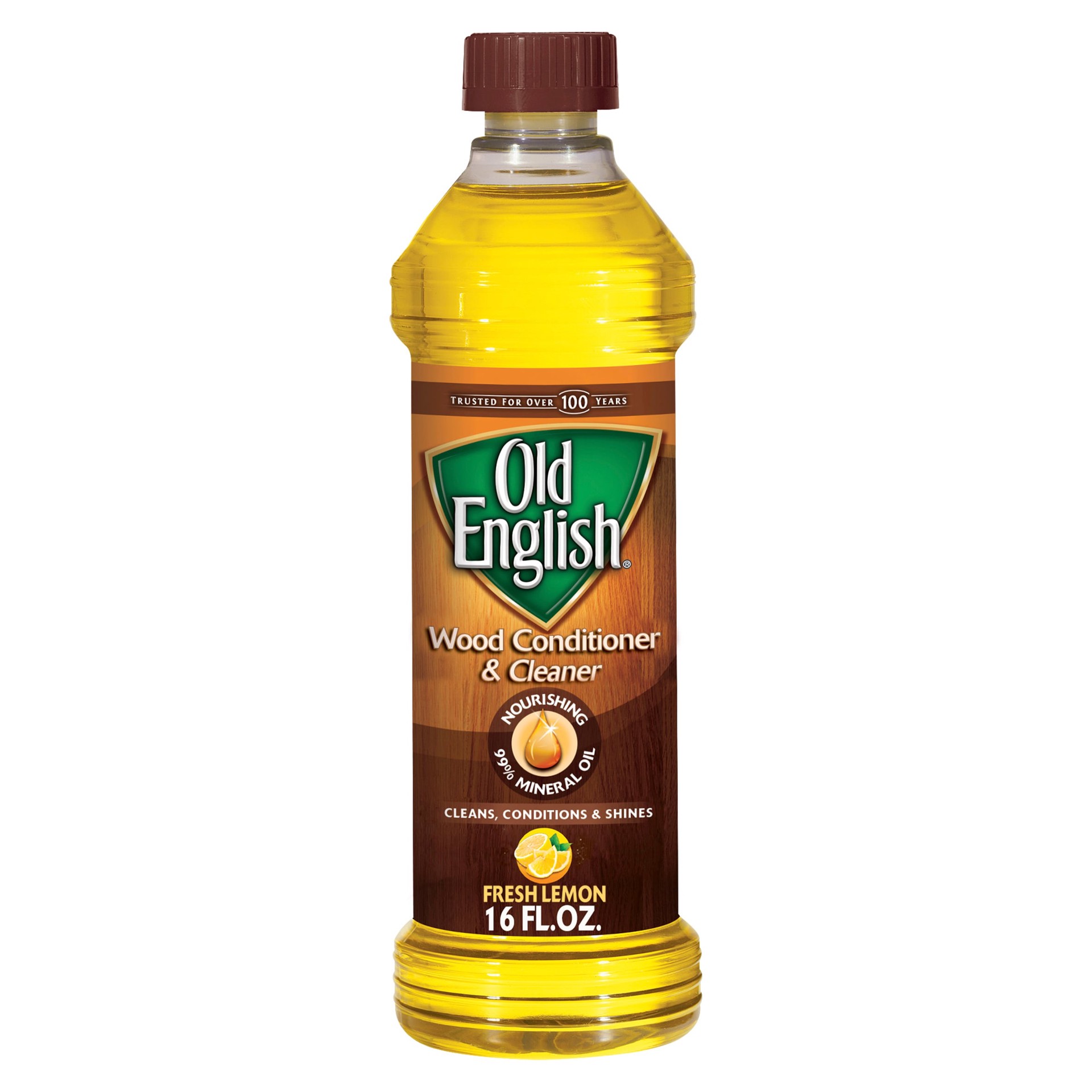 slide 1 of 4, Old English Conditioner Cleaner 16 -fl oz Lemon Wood furniture cleaner and polish, 1 ct