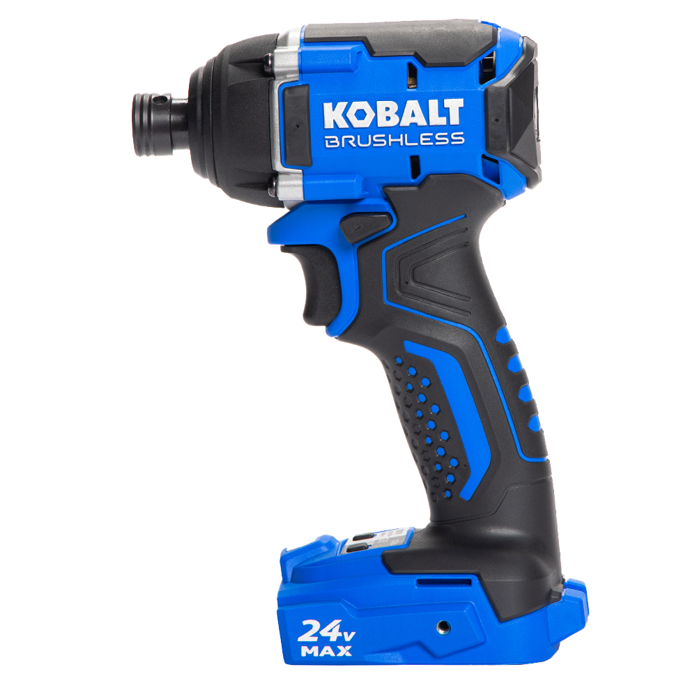 slide 4 of 6, Kobalt 24-volt 4 -Tool Brushless Power Tool Combo Kit ( 1 -Batteries Included and Charger Included ), 1 ct