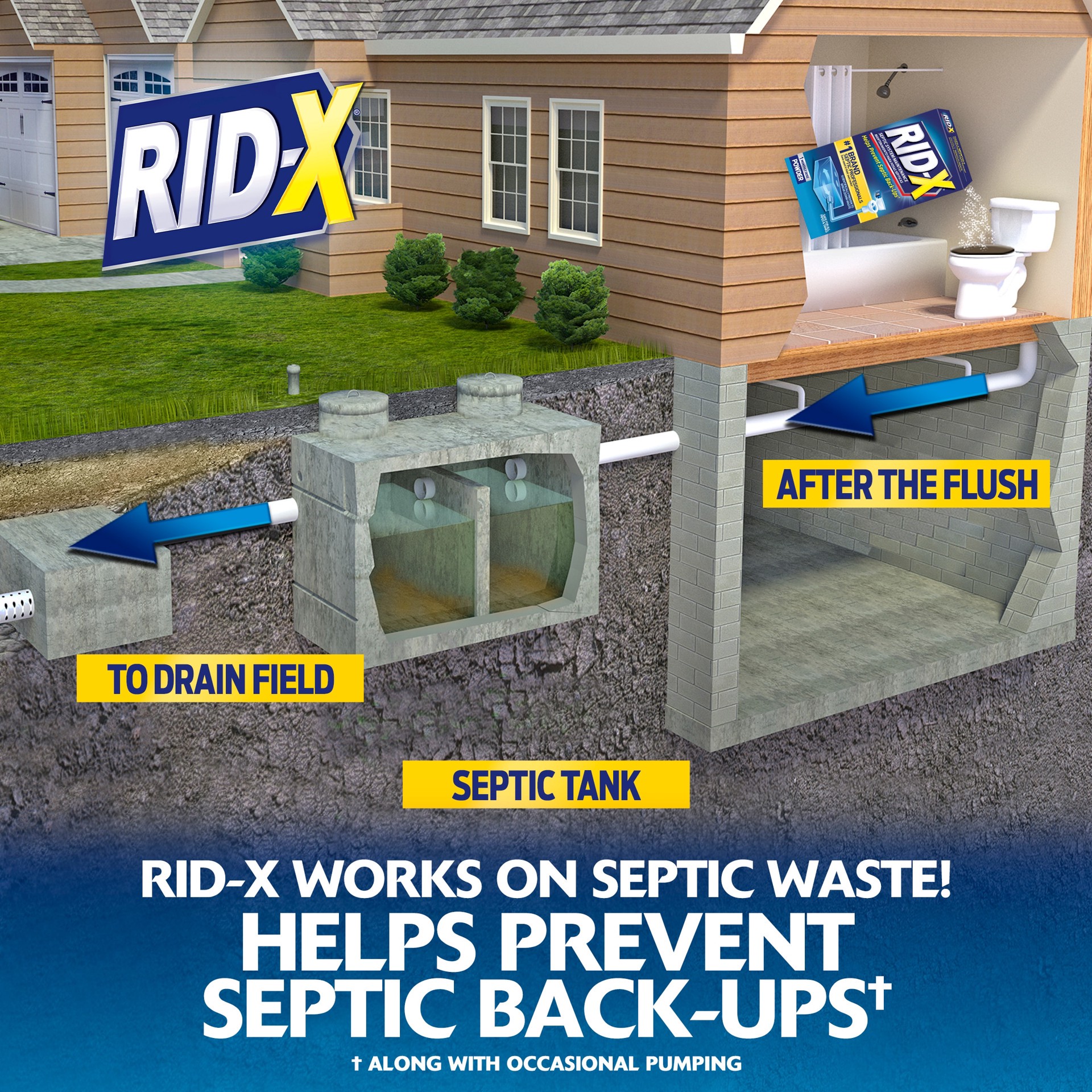slide 2 of 4, Rid-X Pro Platinum 48 -fl oz Septic Cleaner, 1 ct