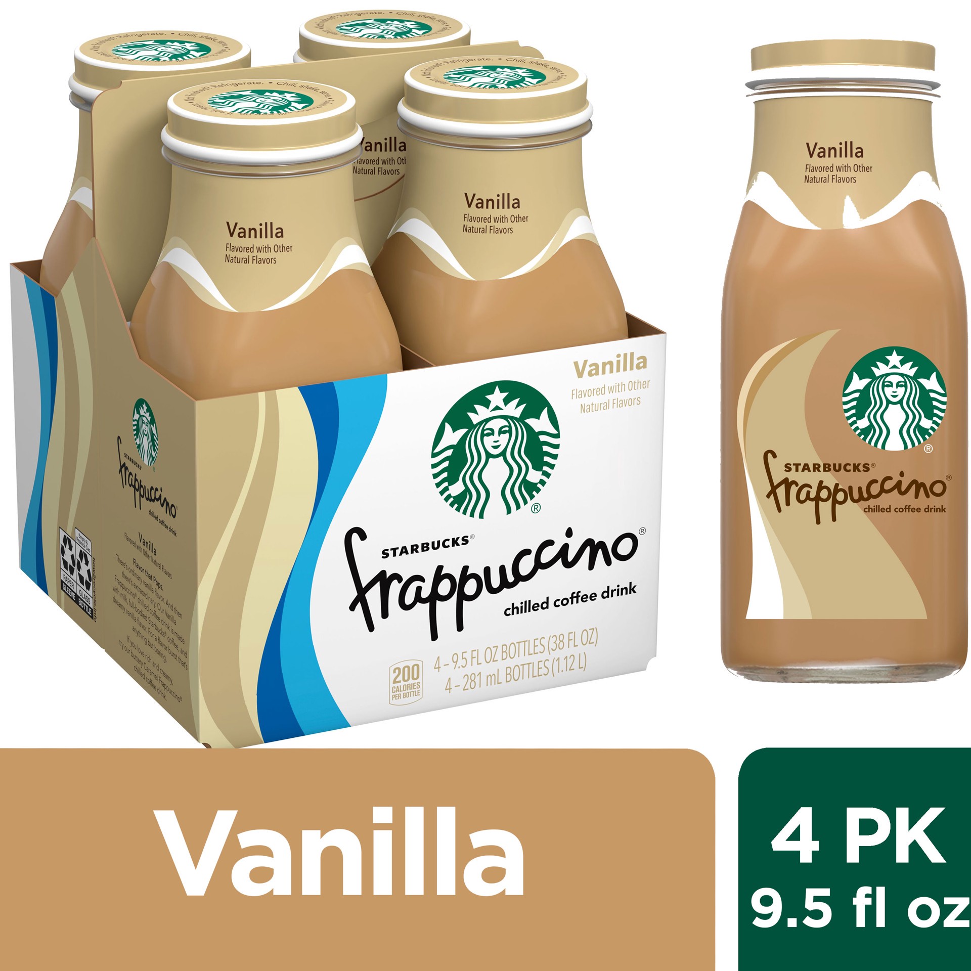 slide 5 of 6, Starbucks 4 -Pack Vanilla Single-Serve Coffee, 1 ct