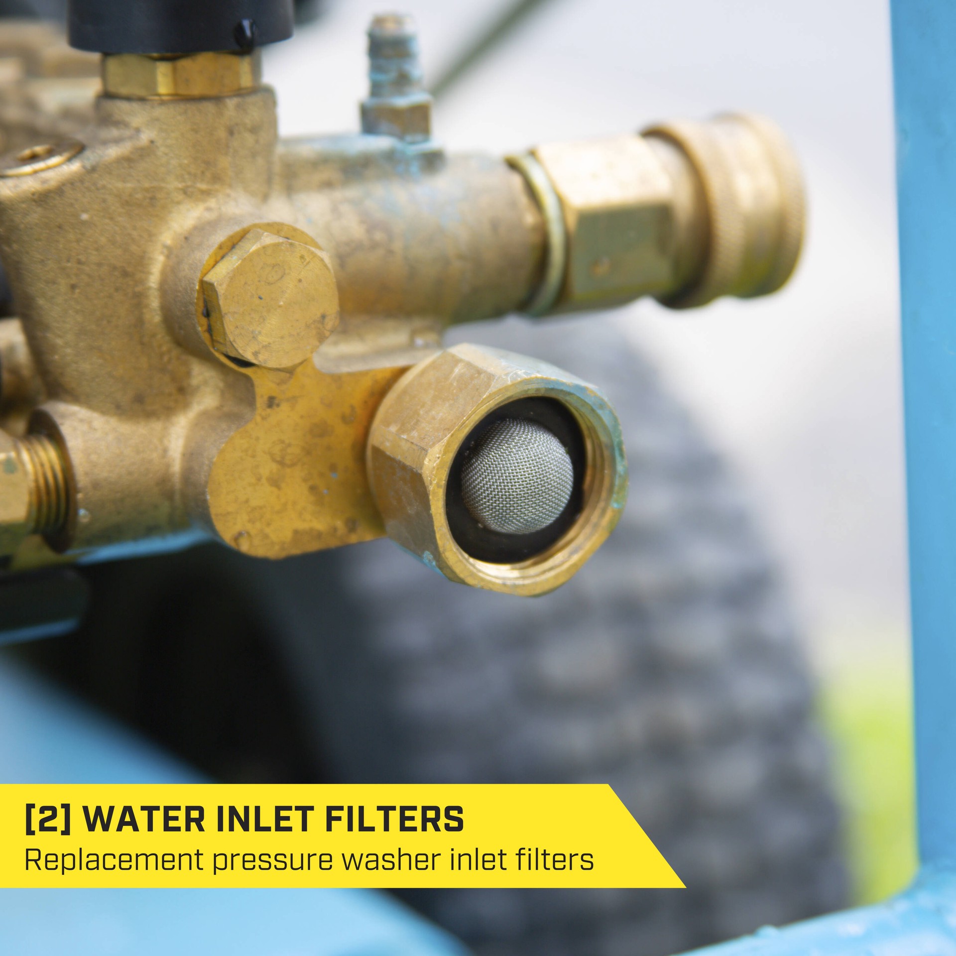 slide 3 of 6, SurfaceMaxx Rubber Replacement o-ring seal and filter Kit for Gas and Electric Pressure Washers up to 4500 PSI, 1 ct