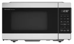 Sharp 0.9-cu ft 900 -Watt Air Fry Countertop Convection Microwave ( Stainless Steel )