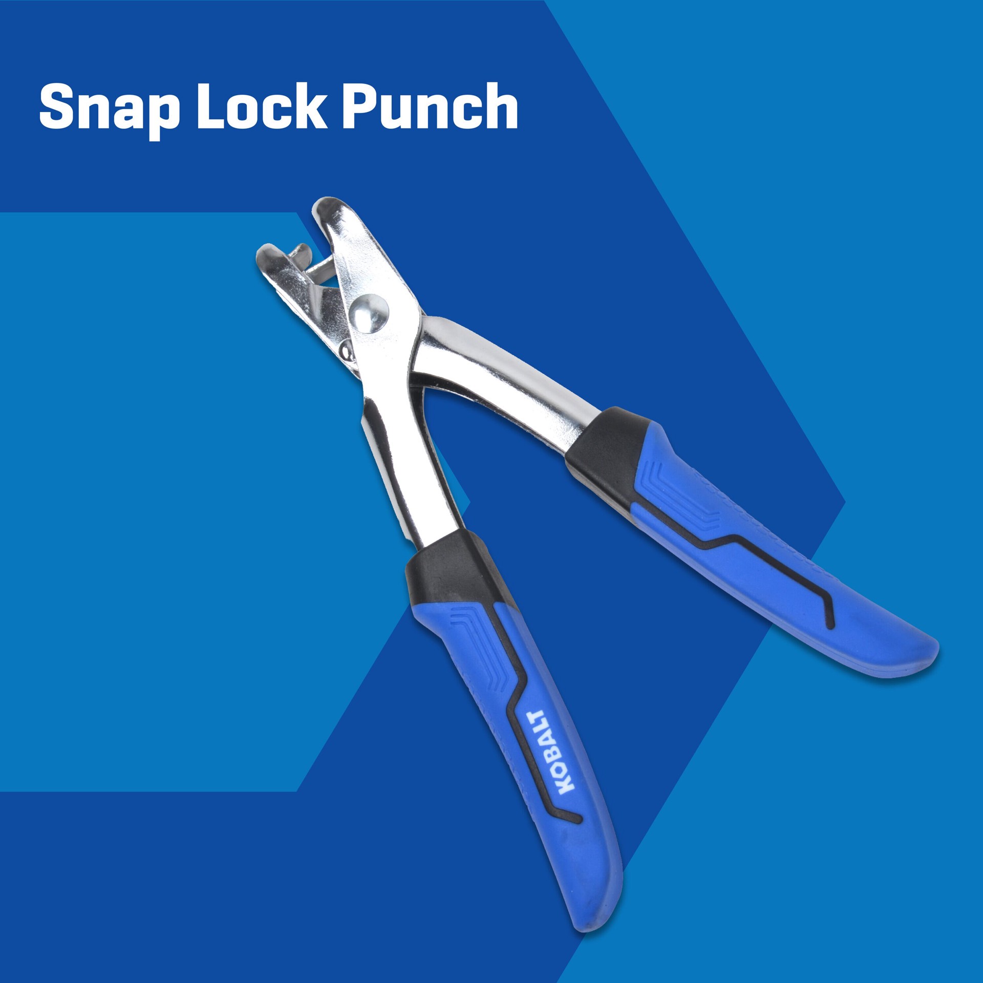 slide 2 of 6, Kobalt 1/2 x 1/8 in Snap lock punch, 1 ct