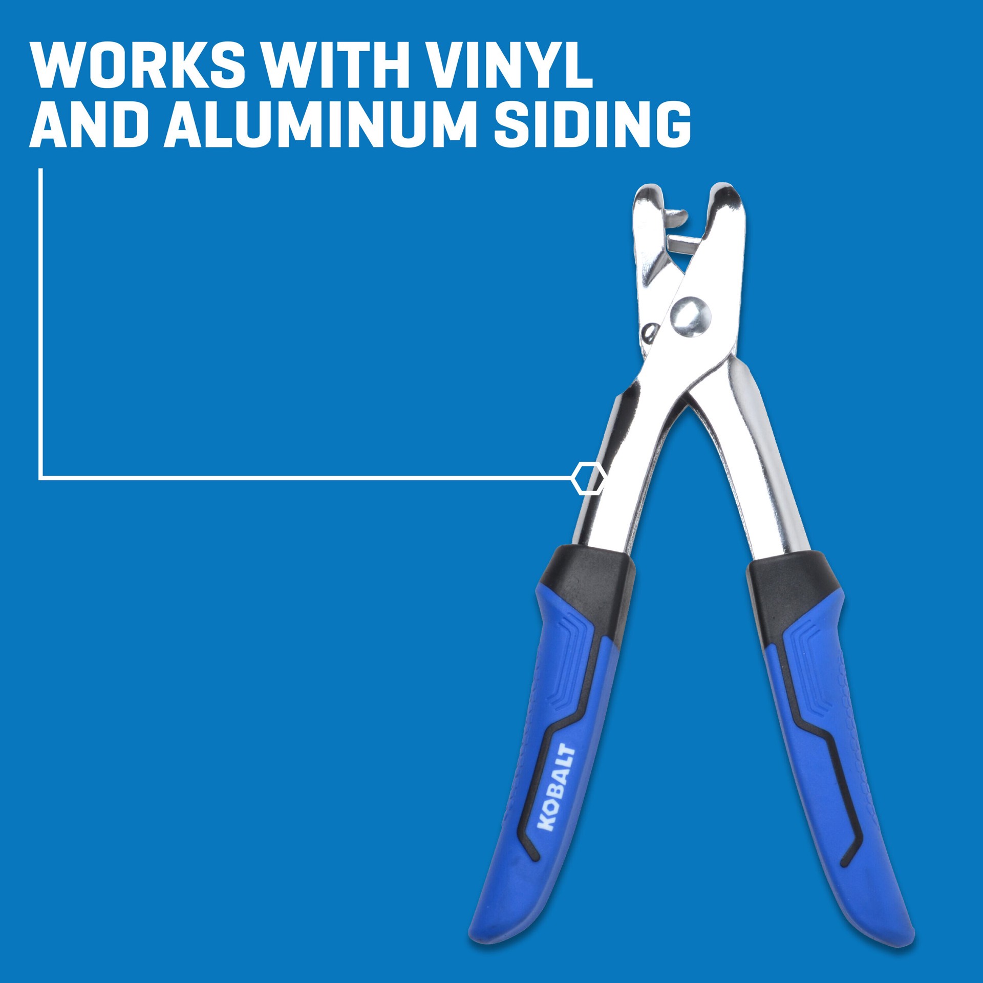 slide 3 of 6, Kobalt 1/2 x 1/8 in Snap lock punch, 1 ct