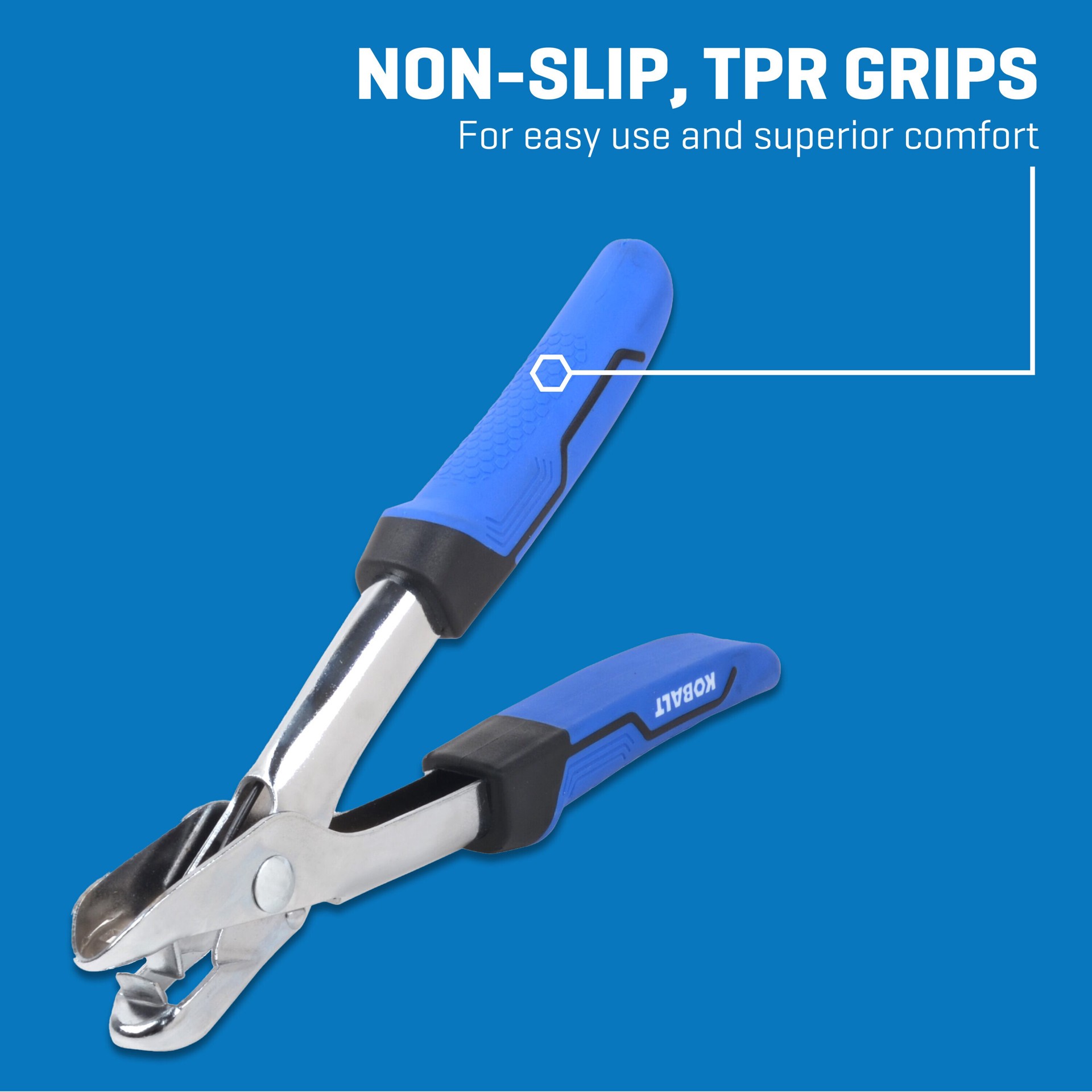 slide 5 of 6, Kobalt 1/2 x 1/8 in Snap lock punch, 1 ct