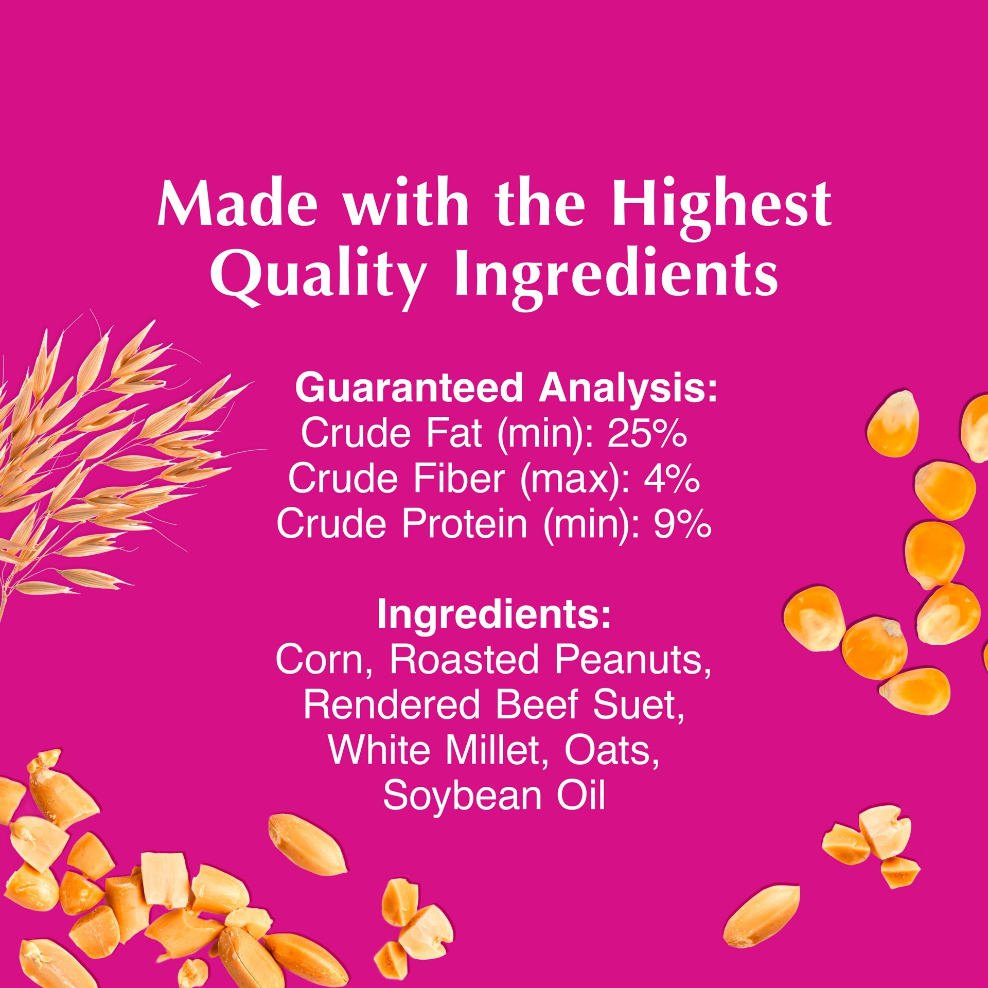 slide 2 of 6, C&S High Energy Delight Value Pack (blend) Suet 6 Pound(s), 1 ct