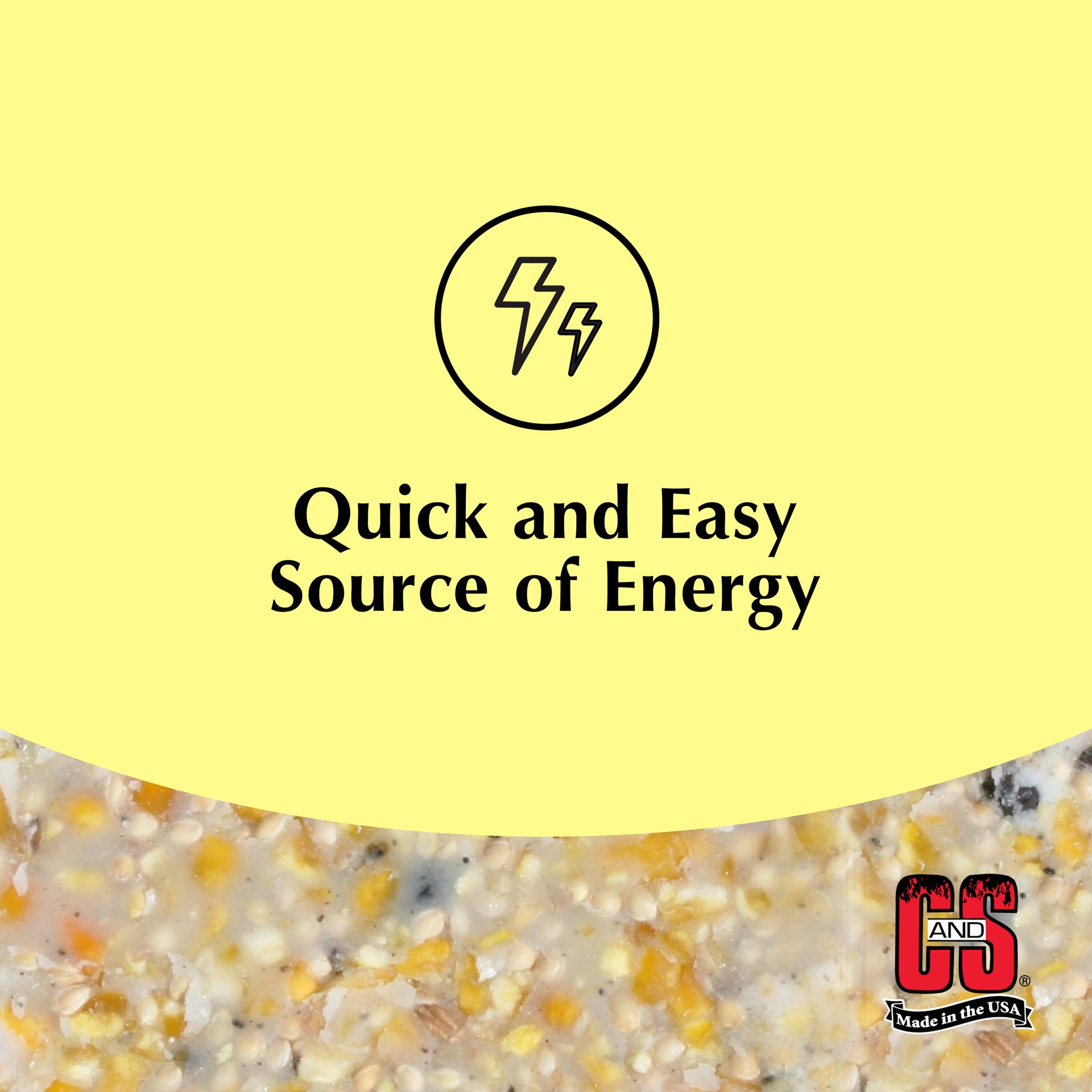slide 5 of 6, C&S Hi Energy Suet Cakes for Wild Birds, Value 8pk (blend) Suet 6 Pound(s), 1 ct