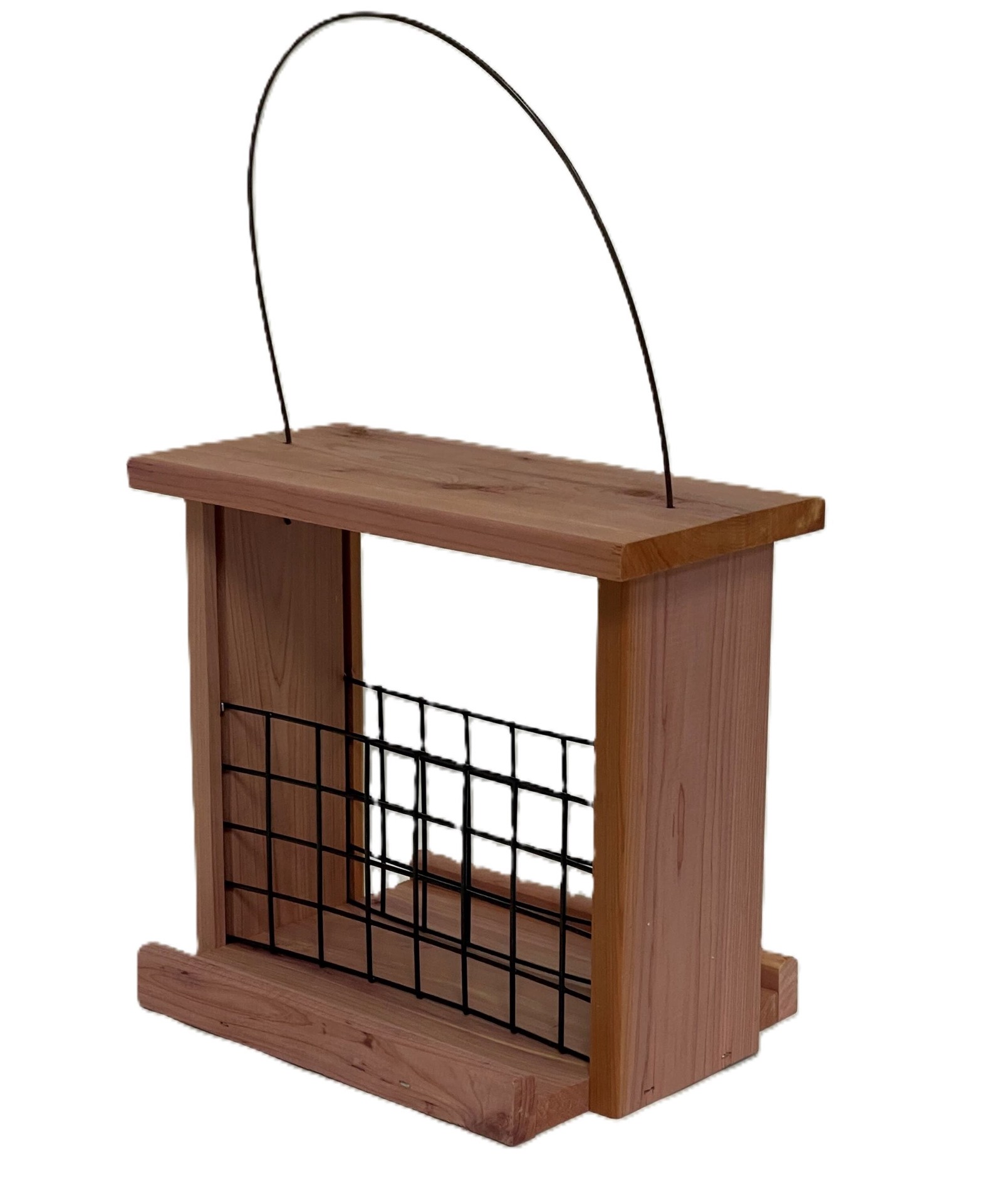 slide 2 of 2, Pennington CEDAR SEED CAKE BIRD FEEDER Wood Hanging Seed/Suet Bird feeder - 2-lb 2-cake Capacity, 1 ct