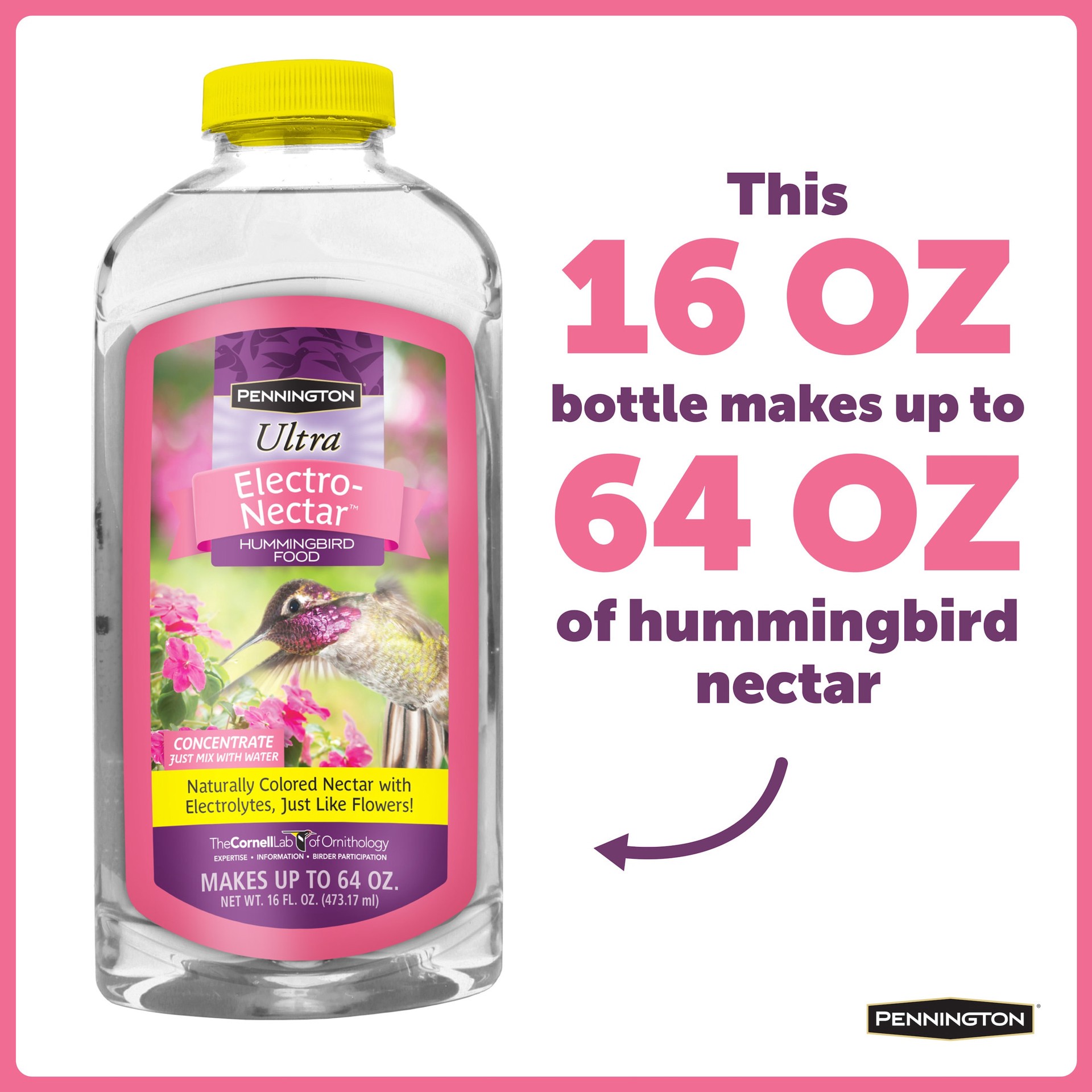 slide 4 of 6, Pennington Ultra Electro-Nectar Sugar Hummingbird nectar 16 Ounce(s), 1 ct