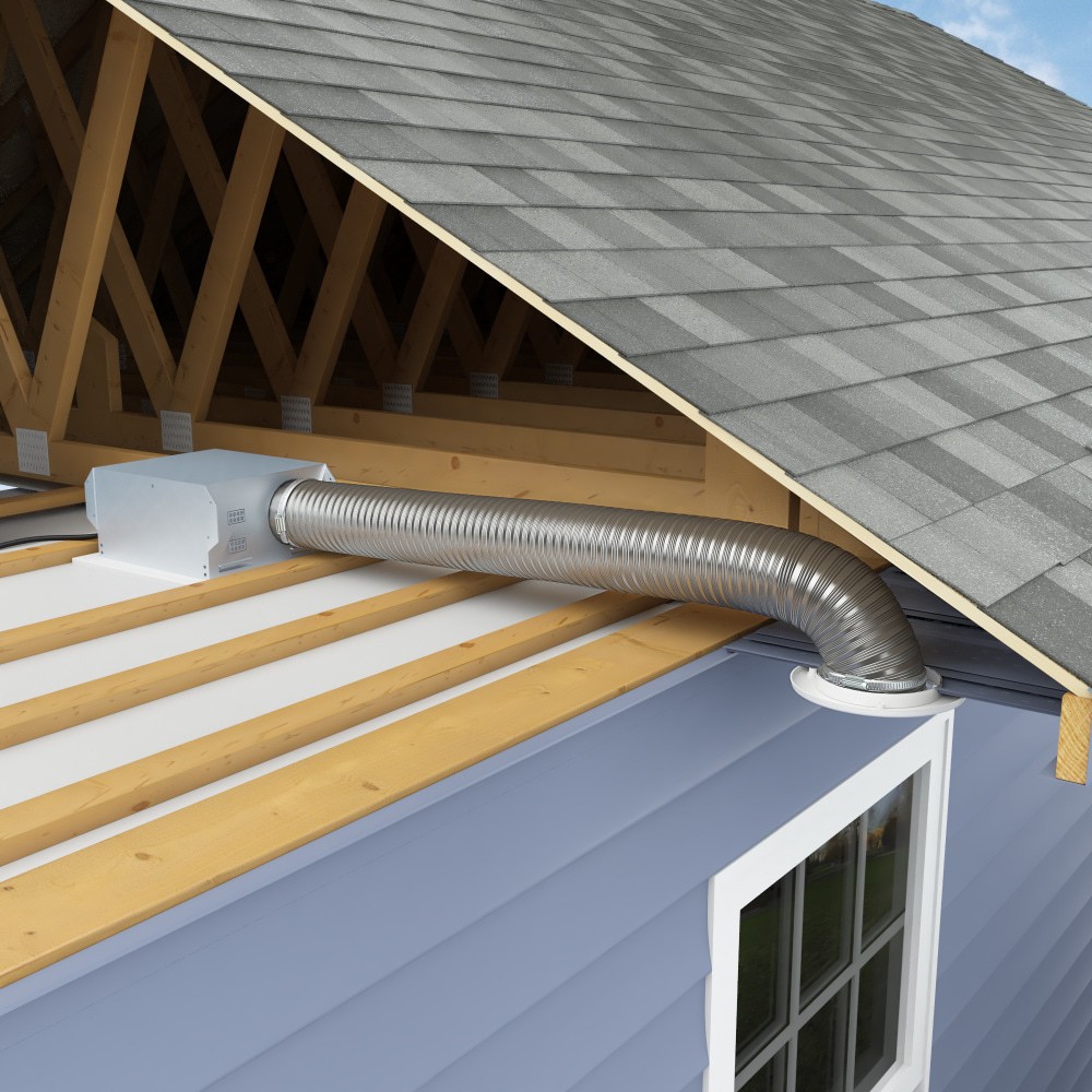 slide 5 of 6, IMPERIAL 6.0-in x 8.0-ft Aluminum Semi-rigid Duct, 1 ct