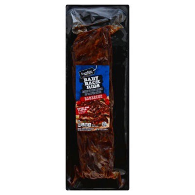 slide 1 of 5, Signature Select Baby Back Ribs 16 oz, 16 oz