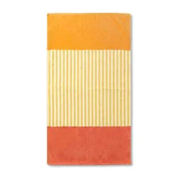 Everyday Living Sunray Strip Print Beach Towel, 1 ct
