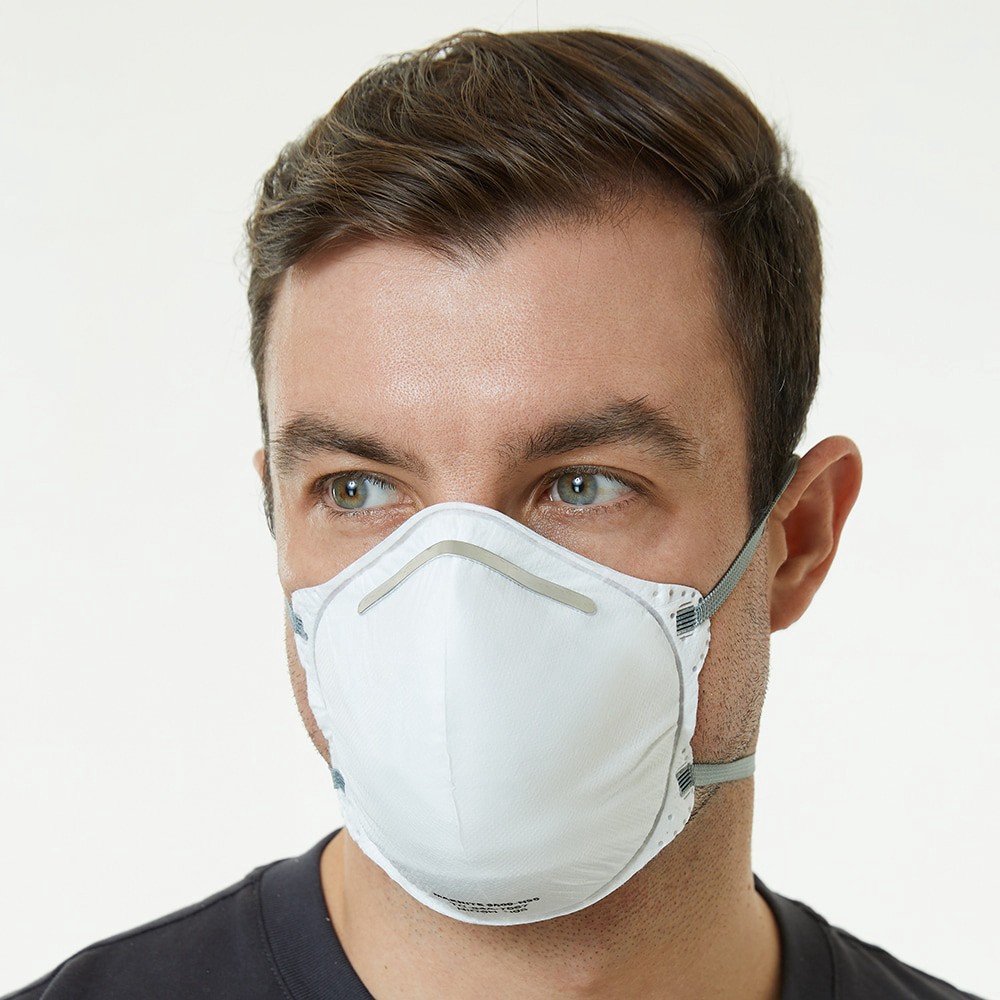 slide 4 of 6, Project Source White N95 Non-Valved Respirator 10 -Pack, 1 ct