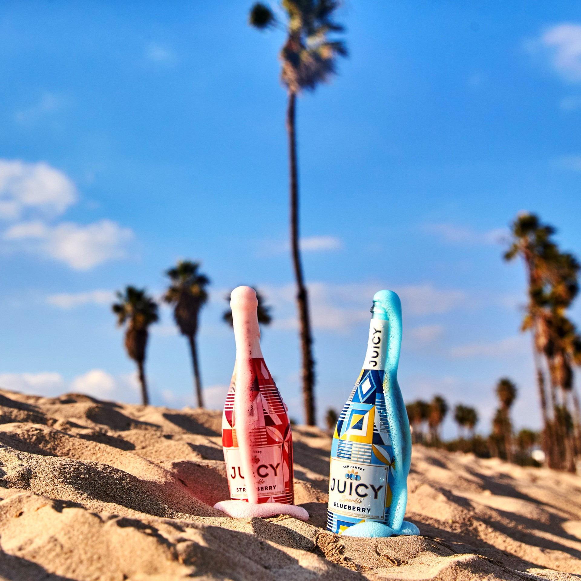 slide 2 of 7, Juicy Sparkle Blueberry Sparkling White Wine 750 ml, 750 ml