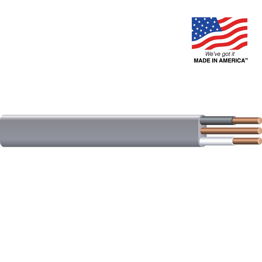 slide 2 of 5, Southwire 50-ft 10 / 2 W/G ( By-the-roll ), 1 ct