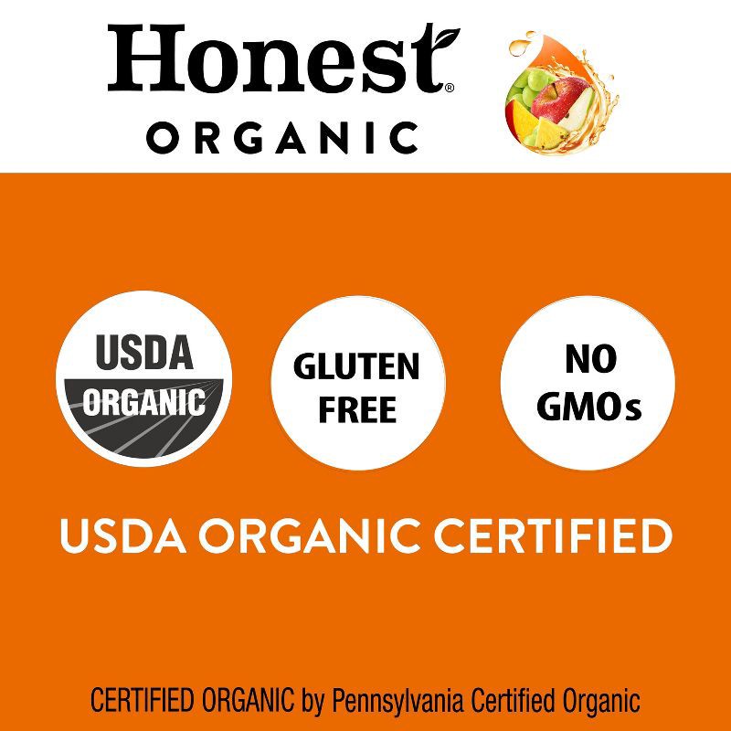 slide 3 of 6, Honest Kids Twisted Tropical Tango - 8pk/6.75 fl oz Pouches, 8 ct; 6.75 fl oz