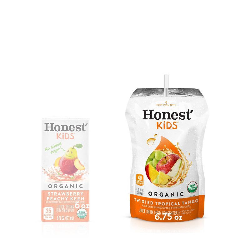 slide 6 of 6, Honest Kids Twisted Tropical Tango - 8pk/6.75 fl oz Pouches, 8 ct; 6.75 fl oz