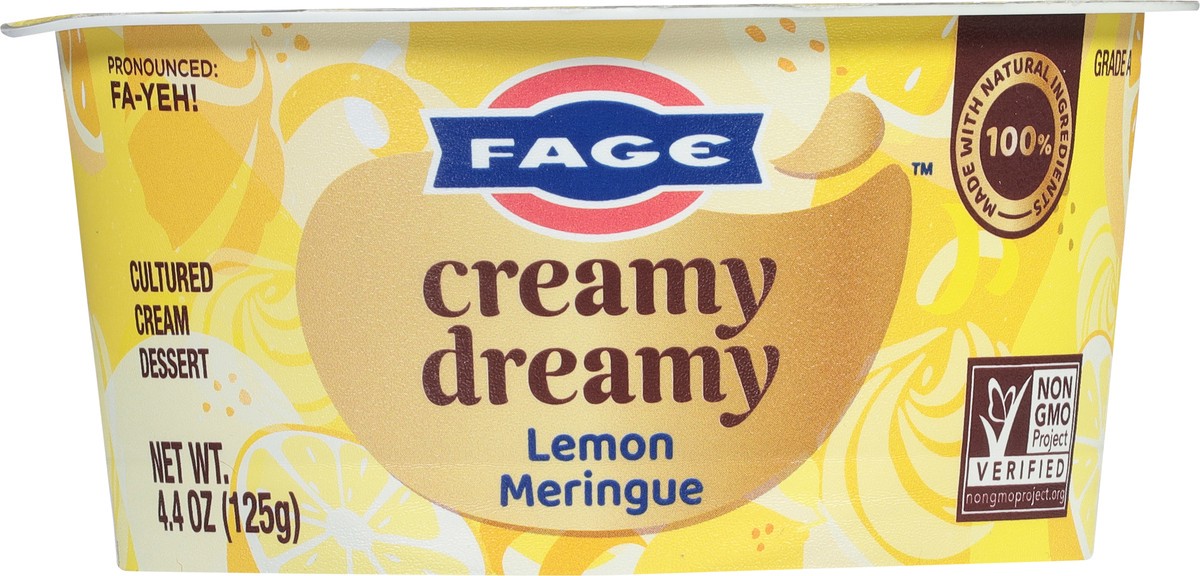 slide 3 of 13, Fage Creamy Dreamy Lemon Meringue Creamy Dessert 4.4 oz, 4.4 oz