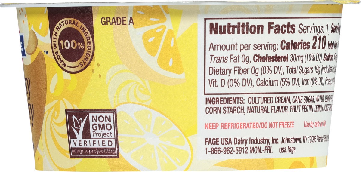 slide 13 of 13, Fage Creamy Dreamy Lemon Meringue Creamy Dessert 4.4 oz, 4.4 oz
