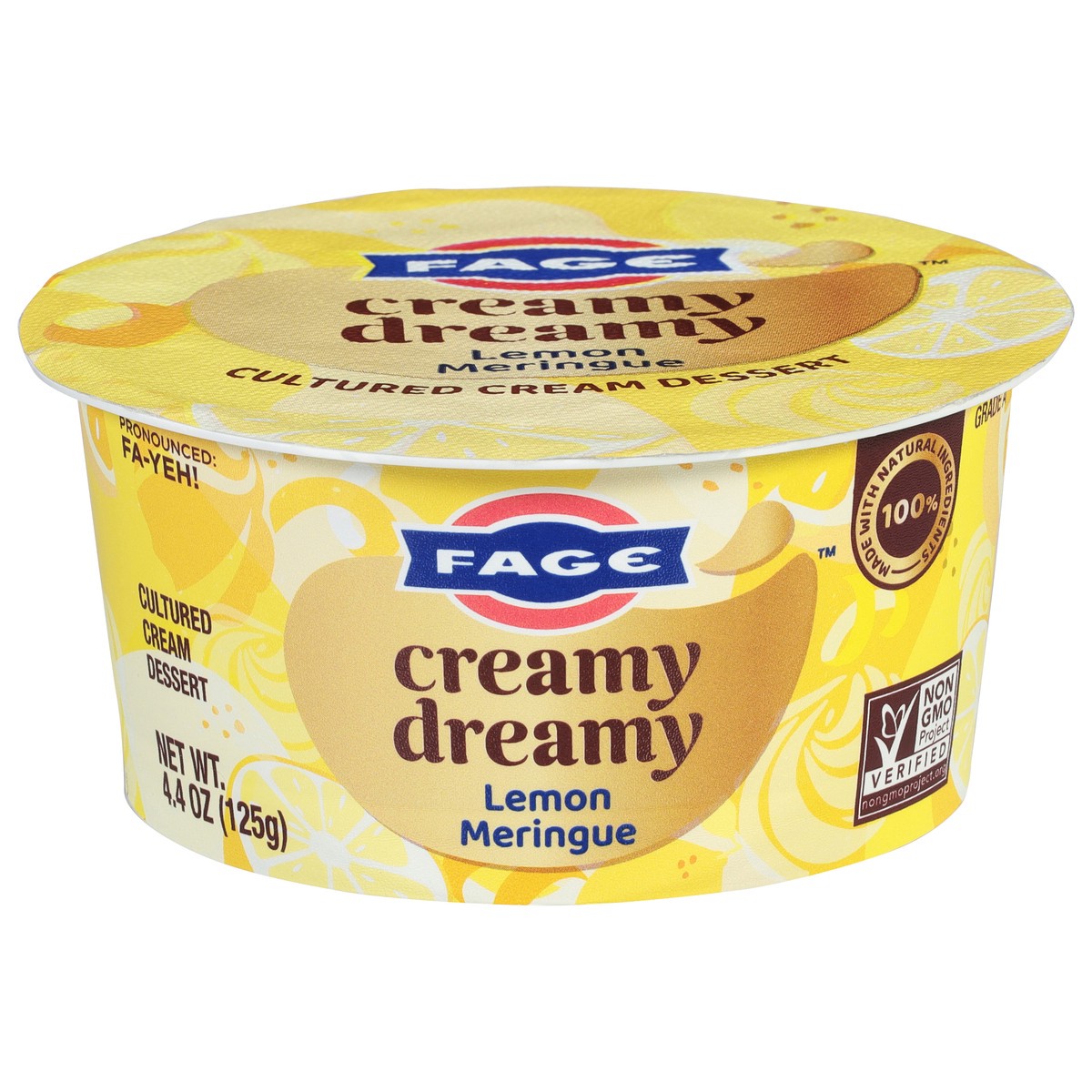 slide 10 of 13, Fage Creamy Dreamy Lemon Meringue Creamy Dessert 4.4 oz, 4.4 oz