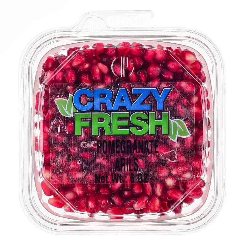 slide 1 of 3, Crazy Fresh Pomegranate Arils - 6oz, 6 oz