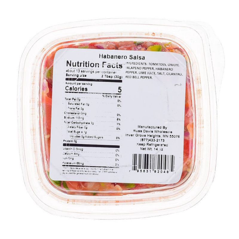 slide 3 of 3, Crazy Fresh Salsa Habanero - 14oz, 14 oz