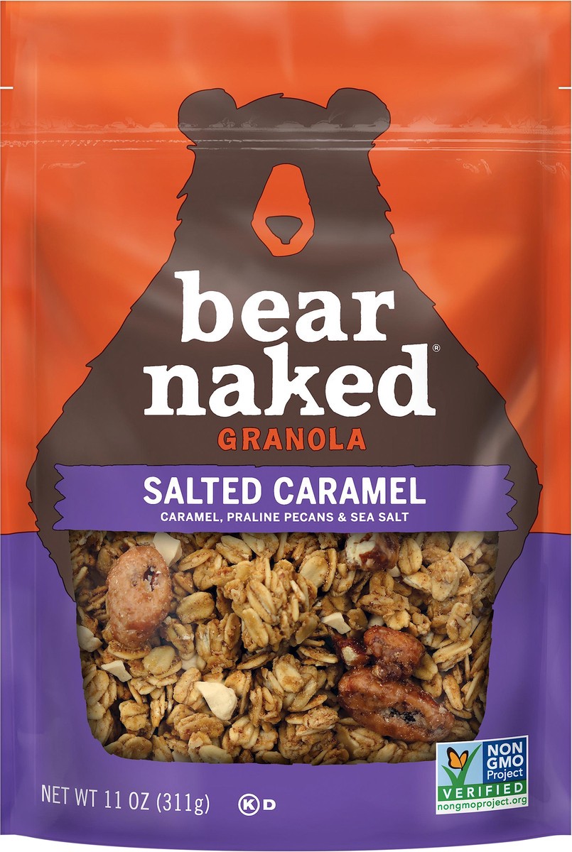 slide 6 of 6, Bear Naked Granola, Salted Caramel, 11 Oz, Bag, 11 oz