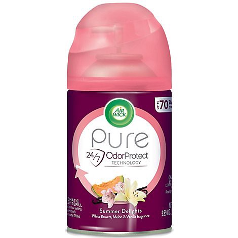 slide 1 of 1, Air Wick Pure Automatic Summer Delights Air Freshener Spray - 5.89 Oz, 5.89 oz