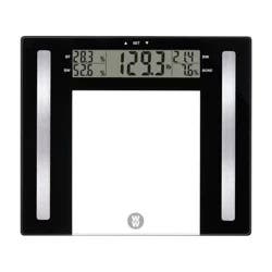 Body Analysis Scale Clear with Black Accents - Weight Watchers