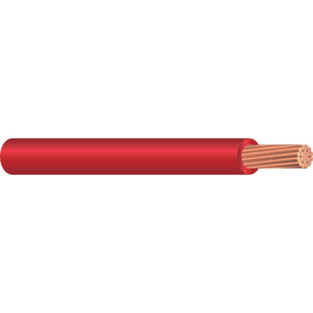 slide 2 of 4, Southwire 500-ft 10 -AWG Red Stranded Copper THHN wire ( By-the-roll ), 1 ct