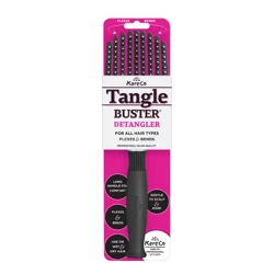 KareCo Tangle Buster Detangler Brush Black