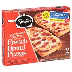 STOUFFER'S Pepperoni French Bread Frozen Pizza 11.25oz Box