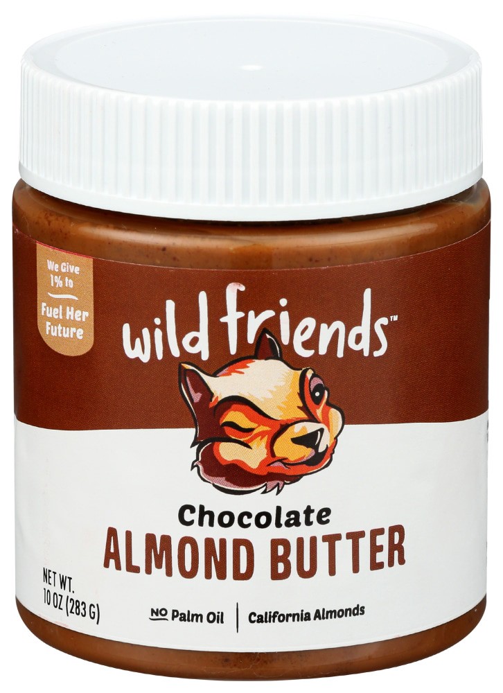 slide 1 of 2, Wild Friends Almond Butter 10 oz, 10 oz