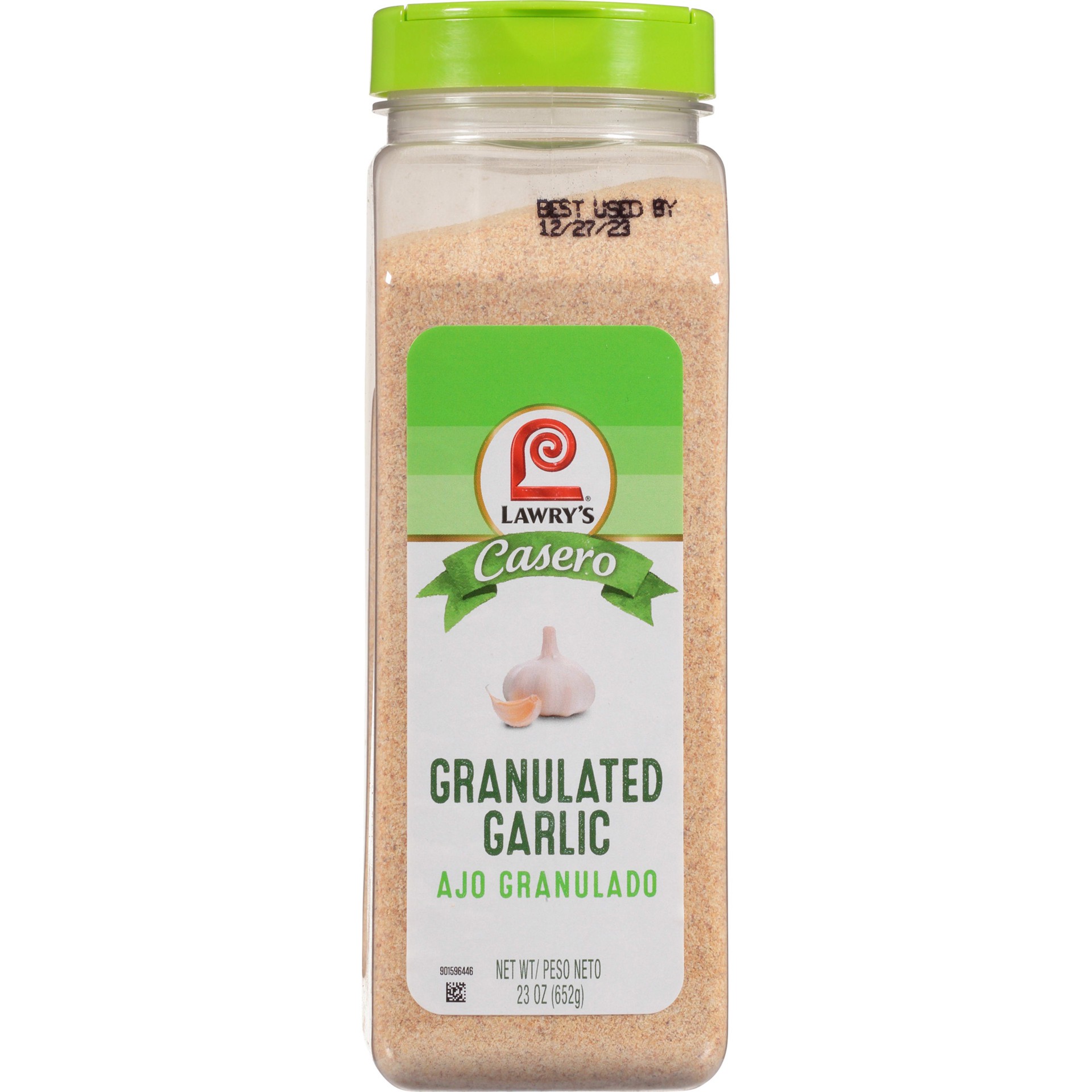 slide 1 of 11, Lawry's Casero Granulated Garlic, 23 oz, 23 oz