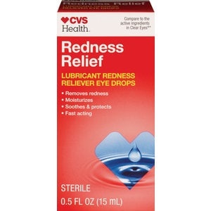 slide 1 of 1, CVS Health Redness Relief Eye Drops, 0.5 fl oz