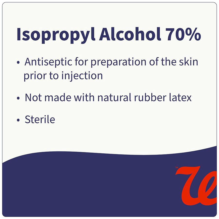 slide 3 of 5, Walgreens Alcohol Prep Pads Sterile, 100 ct
