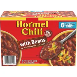 Hormel Chili with Beans - 6 ct