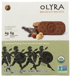 Olyra Biscuit Hazelnut Carob