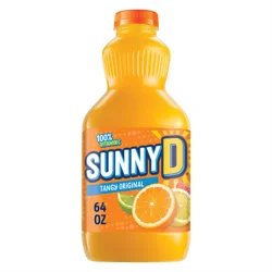 Sunny D Sunnyd Tangy Original Orange Juice Drink, 64 Fl Oz Bottle