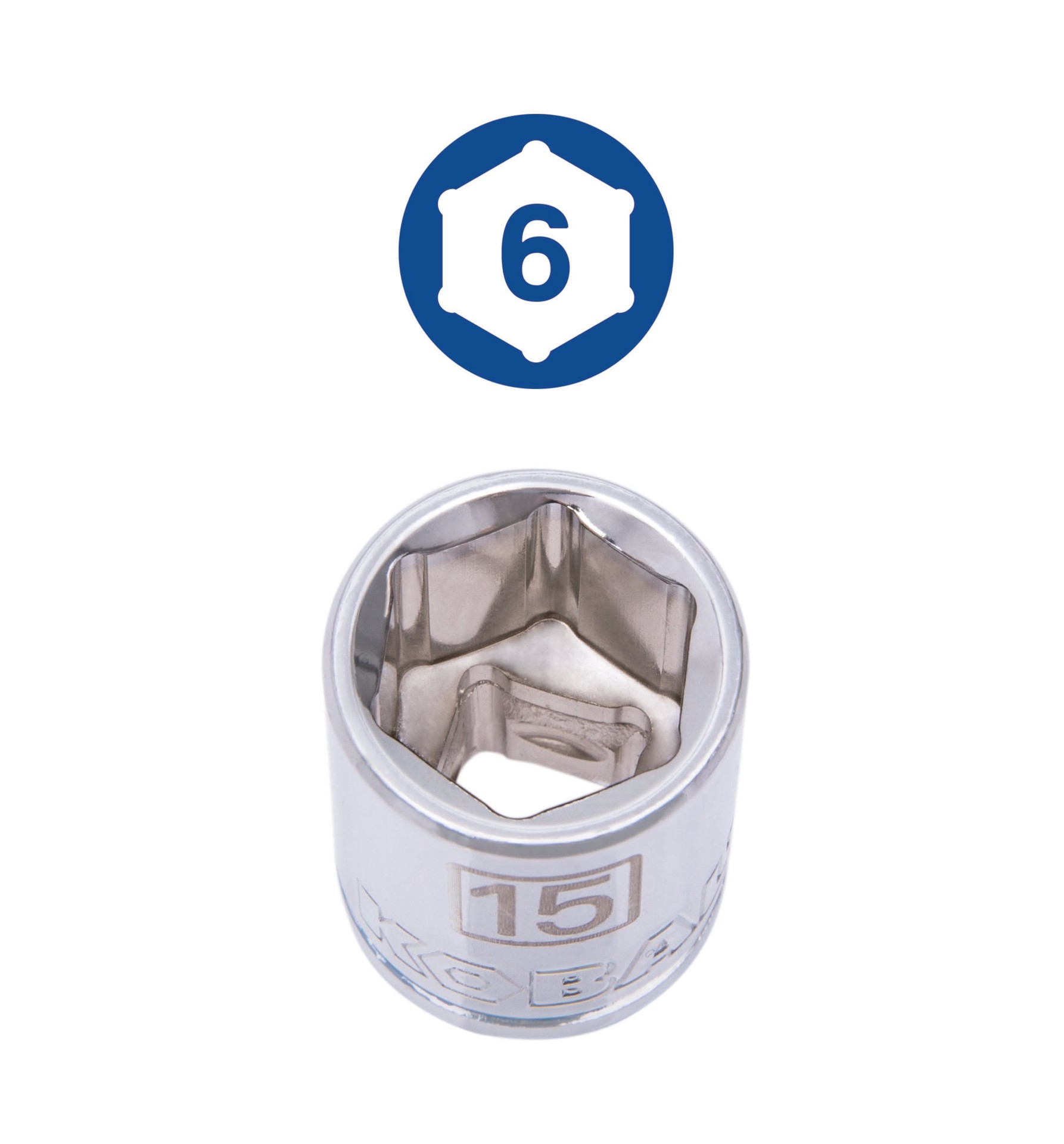 slide 3 of 6, Kobalt 19 -Piece Standard (SAE) Mechanics Tool Set with Hard Case, 1 ct